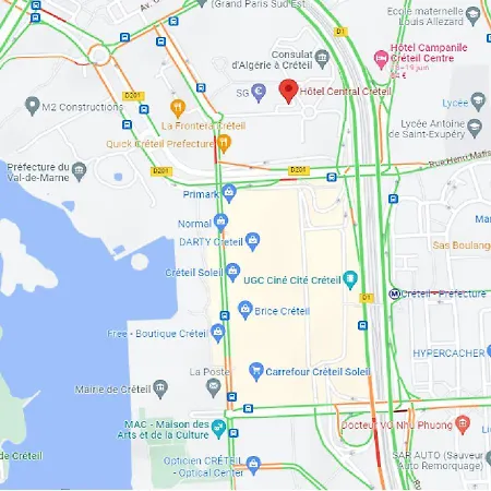 Central Hotel 2* 크레테일